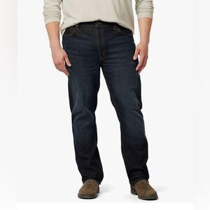 Signature by Levi Strauss & Co Men's Straight Fit Jeans 34W x 30L